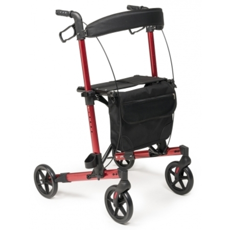 LUMEX Walkabout Alluralx Rollator Apple Red LX5000LXA